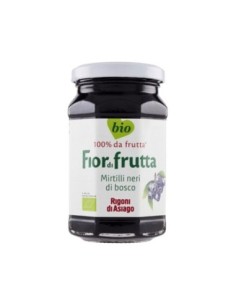 Rigoni Fior di Frutta Bio-Wildheidelbeermarmelade - 250 gr - Kostenloser Versand nach Europa und Großbritannien