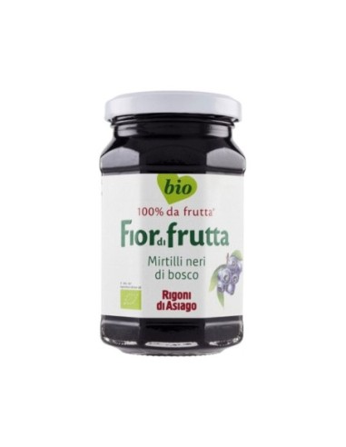 Rigoni Fior di Frutta Black Forest Blueberry Jam Bio - 250 gr - Free shipping delivered to EUROPE and UK