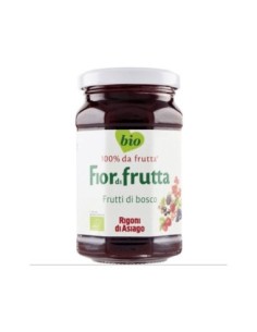 Rigoni Fior di Frutta Bio-Waldbeerenmarmelade - 250 gr - Kostenloser Versand nach Europa und Großbritannien