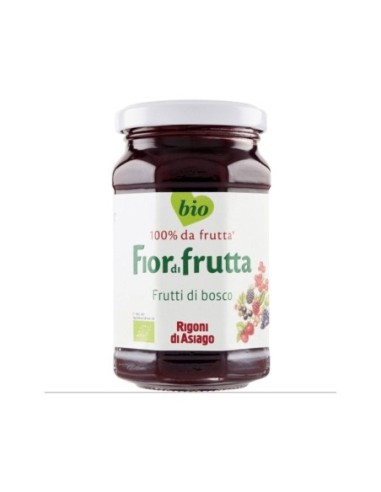 Rigoni Fior di Frutta Biologische Jam van Wilde Bessen - 250 gr - Gratis verzending naar Europa en Groot-Brittannië