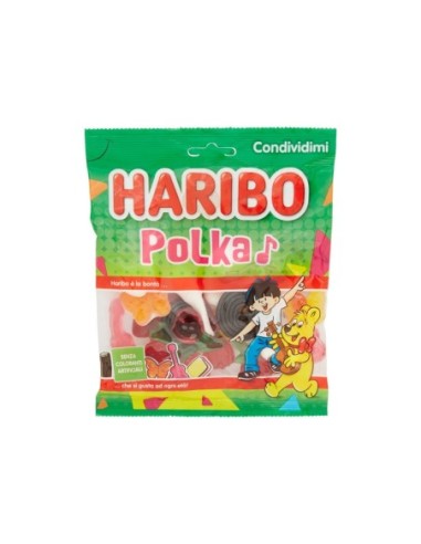 Haribo Polka Gummies - 175 gr - Free shipping delivered to EUROPE and UK