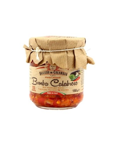 Delizie di calabria Bomba Calabraise - 180 gr - Livraison gratuite en EUROPE et au Royaume-Uni