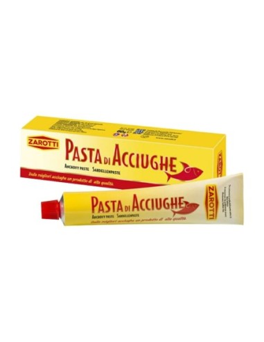 Zarotti Pasta di Acciughe - 60 gr - Free shipping delivered to EUROPE and UK