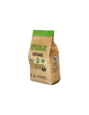 Terre D'Altamura Lentils PGI - 500 gr - Free shipping delivered to EUROPE and UK