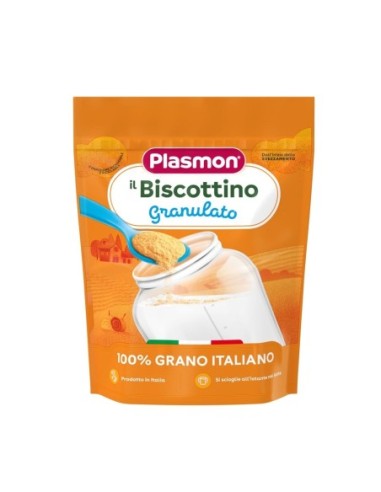 Plasmon Biscotto granulato 4 mesi - 350g - Free shipping delivered to EUROPE and UK