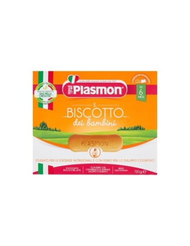 Plasmon the Children's Biscuit - 720 gr - Free shipping delivered to EUROPE and UK