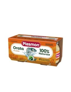 Plasmon Homogenised Bream and Potatoes 6 Months - 2 x 80 gr - Free shipping delivered to EUROPE and UK