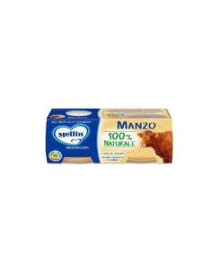 Mellin Petit pot de Buf 4 Mois - 2 x 80 gr - Livraison gratuite en EUROPE et au Royaume-Uni