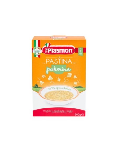 Plasmon La Pastina Pokerina 6 Maanden - 300 gr - Gratis verzending naar Europa en Groot-Brittannië