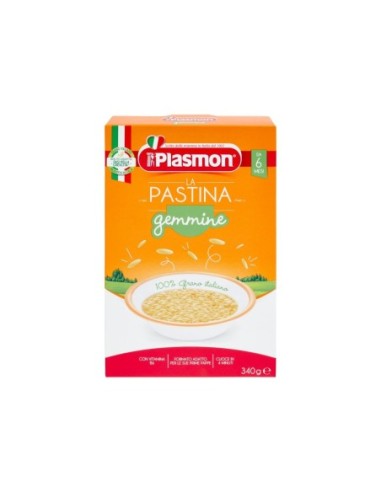 Plasmon La Pastina Gemmine 6 Months - 340 gr - Free shipping delivered to EUROPE and UK