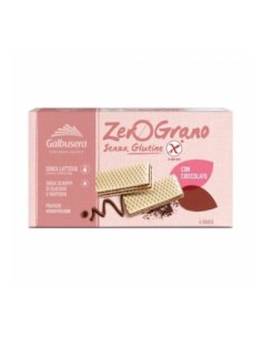 Galbusera ZeroGrano Wafer Chocolade Glutenvrij - 180 gr - Gratis verzending naar Europa en Groot-Brittannië