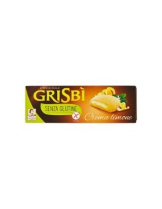 Grisbi al Limone Senza Glutine - 150 gr - Spedizione gratuita consegnata in EUROPA e UK