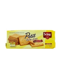 Schar Petit Biscotto Classico Senza Glutine - 165 gr - Spedizione gratuita consegnata in EUROPA e UK