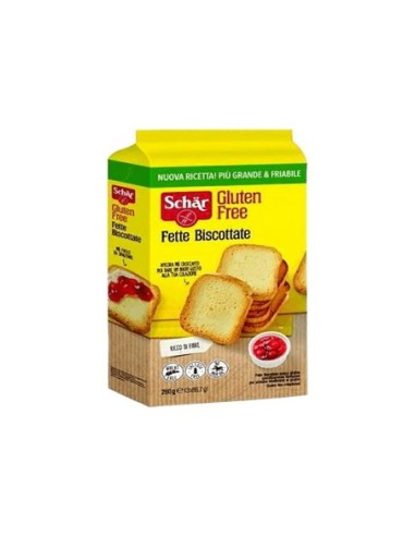 Schar Rusks Gluten Free - 260 gr - Free shipping delivered to EUROPE and UK