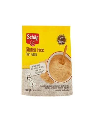 Schar Pan Grati Gluten Free - 300 gr - Free shipping delivered to EUROPE and UK