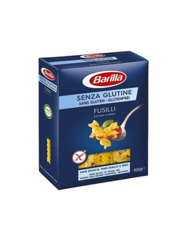 Barilla Fusilli Senza Glutine - 400 gr - Free shipping delivered to EUROPE and UK