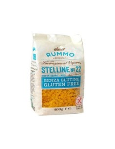 Rummo 22 Étoiles Sans Gluten - 400 gr - Livraison gratuite en EUROPE et au Royaume-Uni