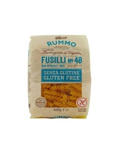 Rummo 48 Fusill Glutenvrij - 400 gr - Gratis verzending naar Europa en Groot-Brittannië