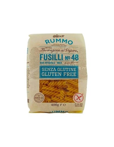 Rummo 48 Fusill Gluten Free - 400 gr - Free shipping delivered to EUROPE and UK