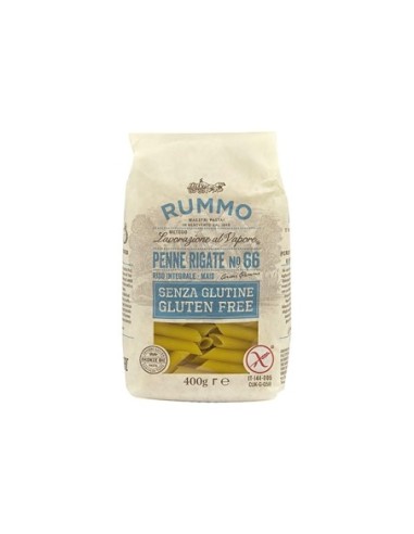 Rummo 66 Penne Rigate Glutenfrei - 400 gr - Kostenloser Versand nach Europa und Großbritannien