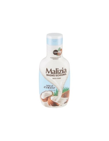 Malizia Sweetening Coconut Milk Bath Foam - 1 L - Free shipping delivered to EUROPE and UK