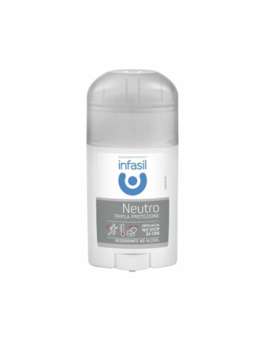 Infasil Tripla Protezione Deodorante Stick - 40 ml - Spedizione gratuita consegnata in EUROPA e UK