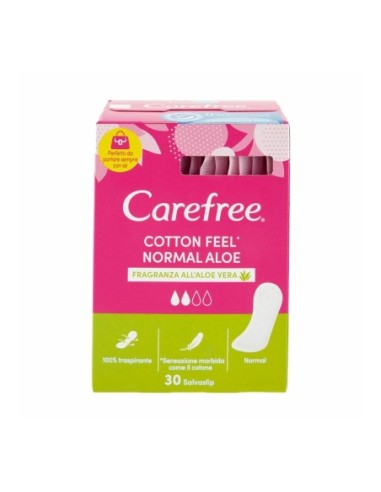 Carefree Protège-Slips Flexi Comfort Aloe - 30 pcs - Livraison gratuite en EUROPE et au Royaume-Uni