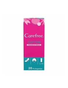 Carefree Protege-slips Cotton - 20 pièces - Livraison gratuite en EUROPE et au Royaume-Uni