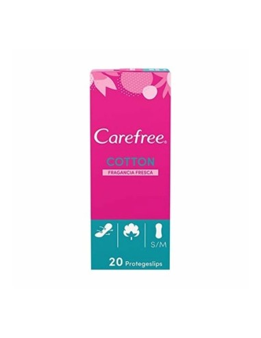 Carefree Cotton Panty Liners - 20 pcs - Free shipping delivered to EUROPE and UK