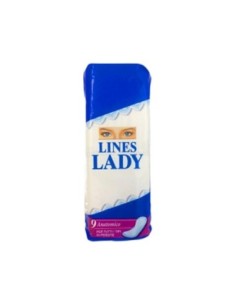 Lines Lady Assorbenti Anatomici - 9 pz - Free shipping delivered to EUROPE and UK