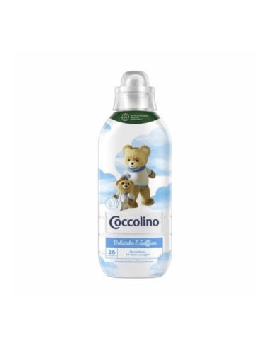 Coccolino Adoucissant Concentré Doux et Moelleux 28 lav. - 645 ml - Livraison gratuite en EUROPE et au Royaume-Uni