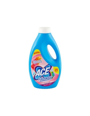 Ace Detergent Washing Machine Cleaner Coloured 27 Wash. - 1350 ml - Free shipping delivered to EUROPE and UK