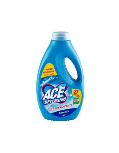 Ace Detergent Washing Machine Cleaner 27 Wash. - 1350 ml - Free shipping delivered to EUROPE and UK