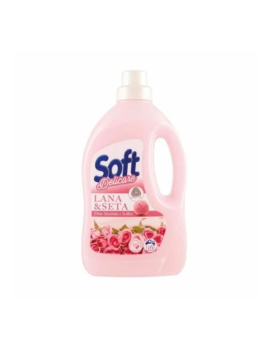 Soft Concentrated Softener Wool e Silk Pink - 900 ml - Free shipping delivered to EUROPE and UK