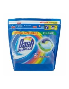 Dash Pods Washing Machine 3in1 Colour Saving - 31 pods - Free shipping delivered to EUROPE and UK