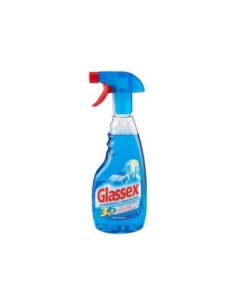 Glassex Vetri e Superfici con Ammoniaca Spray 3in1 - 500 ml - Spedizione gratuita consegnata in EUROPA e UK