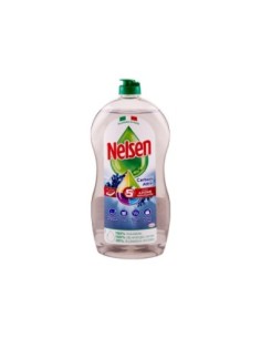 Nelsen Détergent Vaisselle Charbon Actif - 850 ml - Livraison gratuite en EUROPE et au Royaume-Uni