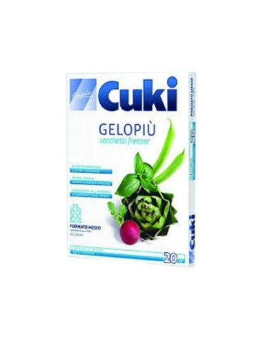 Cuki Gelopiu Sacchetti Medio - 20 pz - Spedizione gratuita consegnata in EUROPA e UK