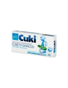 Cuki Sacchetti Cubetti Ghiaccio - 10 pz - Spedizione gratuita consegnata in EUROPA e UK