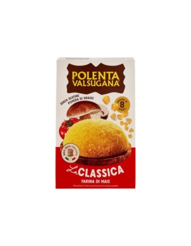 Polenta Valsugana Classic - 375g - Gratis verzending naar Europa en Groot-Brittannië