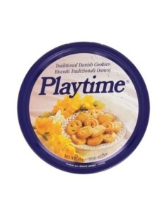 Playtime Biscotti Danesi Latta - 454 gr - Free shipping delivered to EUROPE and UK