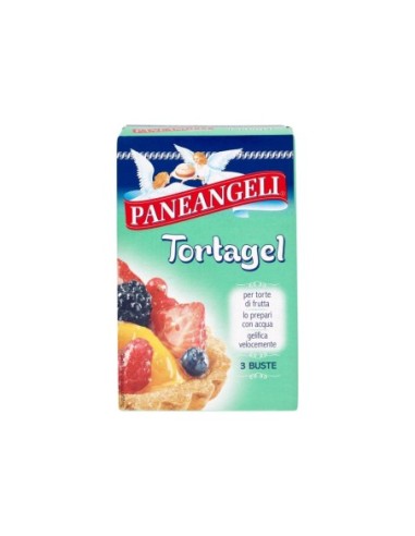 Paneangeli Gelatin Cake 3 Sachets - 42g - Free shipping delivered to EUROPE and UK