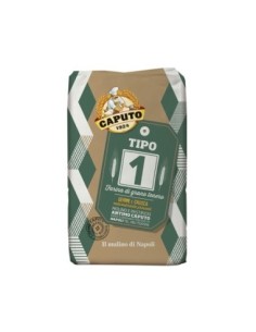 Caputo Farina Tipo 1 Germe e Crusca - 1Kg - Spedizione gratuita consegnata in EUROPA e UK