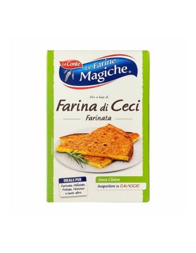 Lo Conte Magical Chickpea Flour for Farinata - 320g - Free shipping delivered to EUROPE and UK