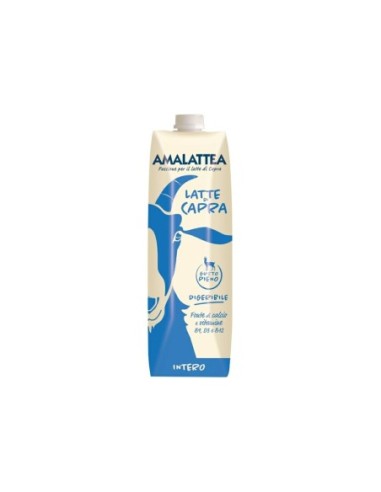 Amalattea Lait de Chèvre Entier - 500 ml - Livraison gratuite en EUROPE et au Royaume-Uni