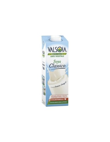 Valsoia Goodness and Health Classic Soya - 1L - Free shipping delivered to EUROPE and UK