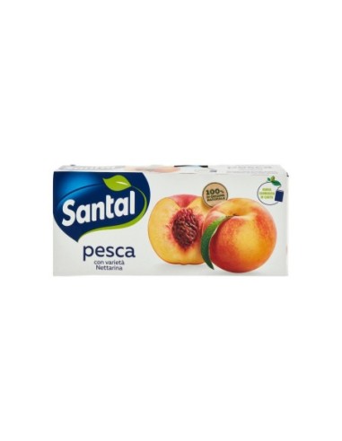 Santal Fruchtsaft Pfirsich - 3 x 200ml - Kostenloser Versand nach Europa und Großbritannien