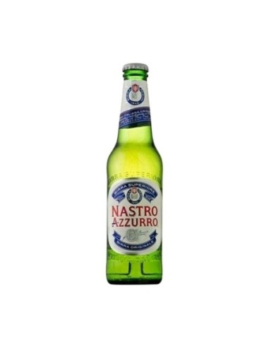 Bière Nastro Azzurro - 33 cl - Livraison gratuite en EUROPE et au Royaume-Uni