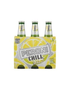 Peroni Chill Lemon Beer - 3 x 33 cl - Free shipping delivered to EUROPE and UK