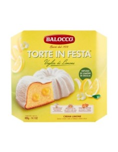 Balocco Party Cakes Citroen - 400 g - Gratis verzending naar Europa en Groot-Brittannië